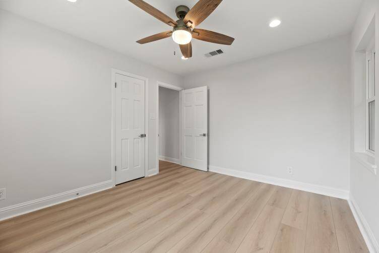 Nice size rooms with new fixtures and plenty of natural light.