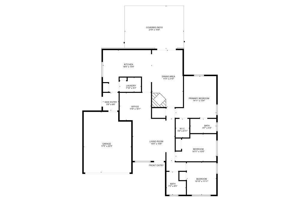 Perfectly planned floor plan.