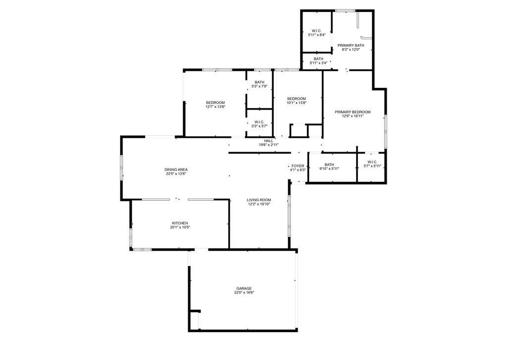 Open living space makes this a great floor plan.