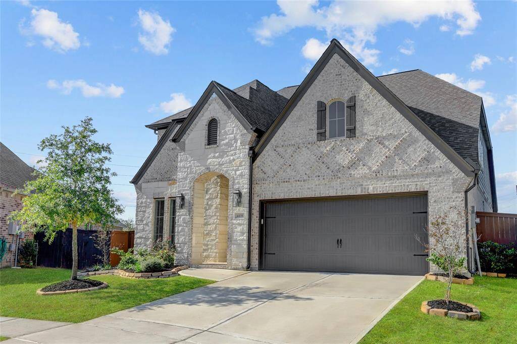Beautiful brick and stone elevation.