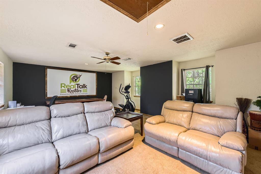Another family room for lounging with friends and family.