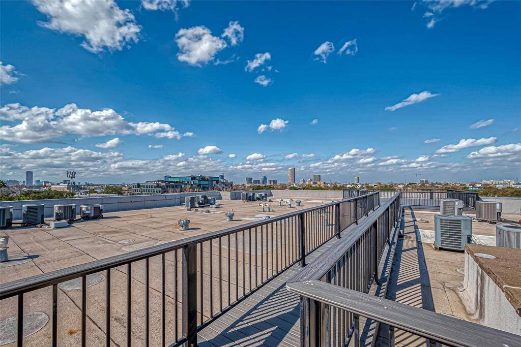 View From the Building's Roof-Top Terrace