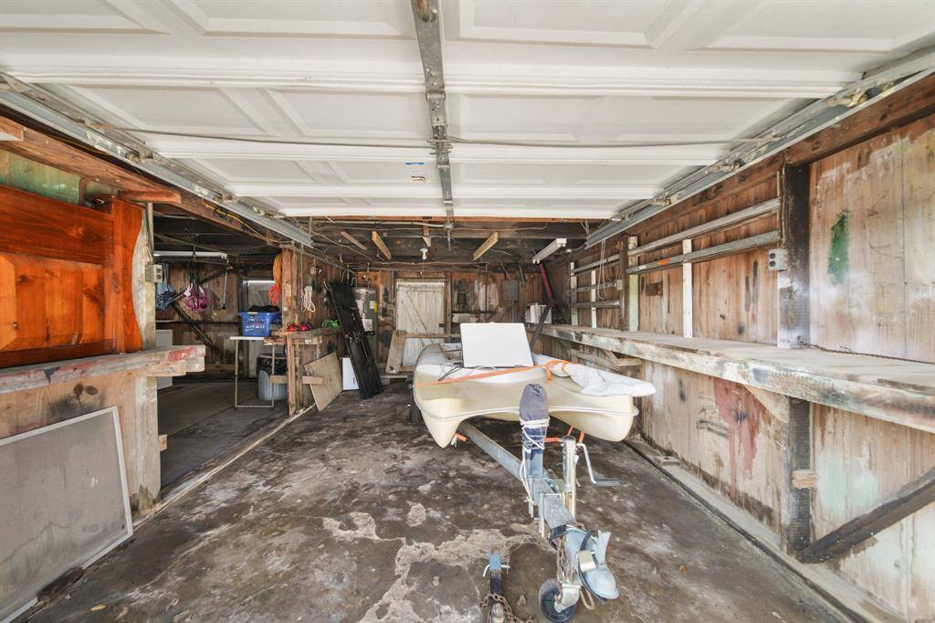 Garage space under unit