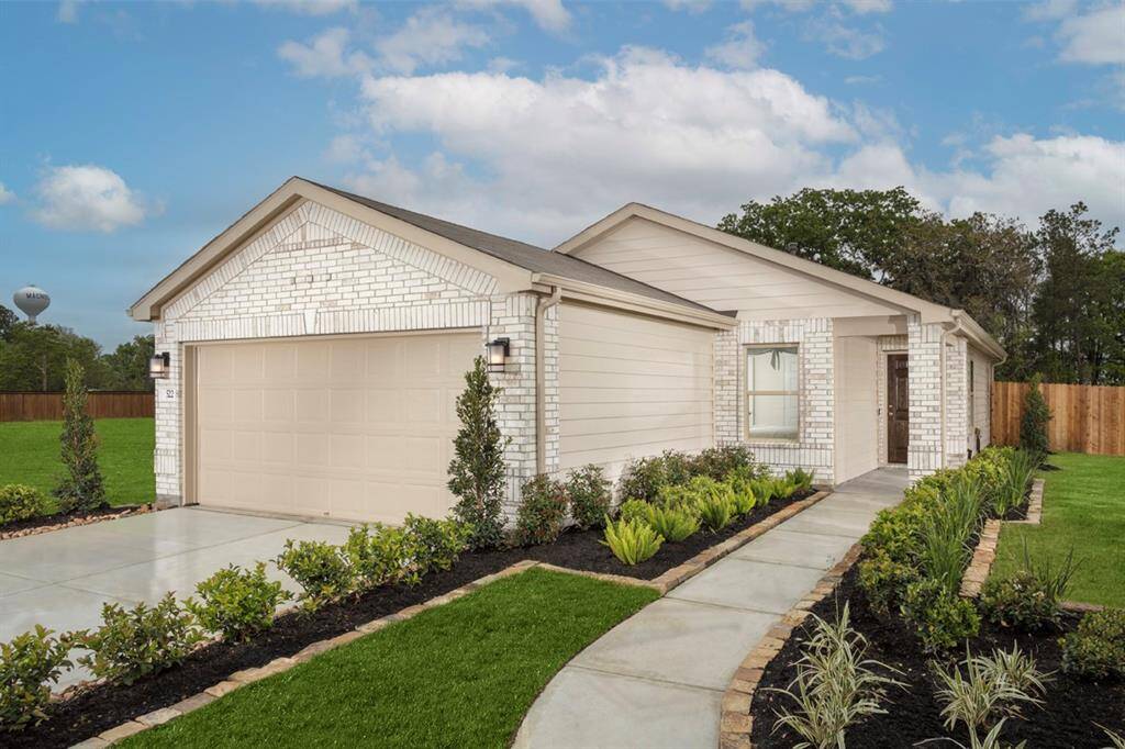 Welcome home to 522 Sabino Sky Court located in Mustang Ridge and zoned to Magnolia ISD.