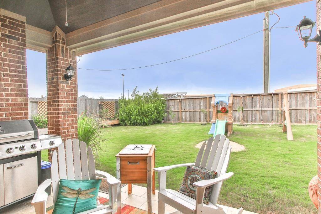 Covered patio