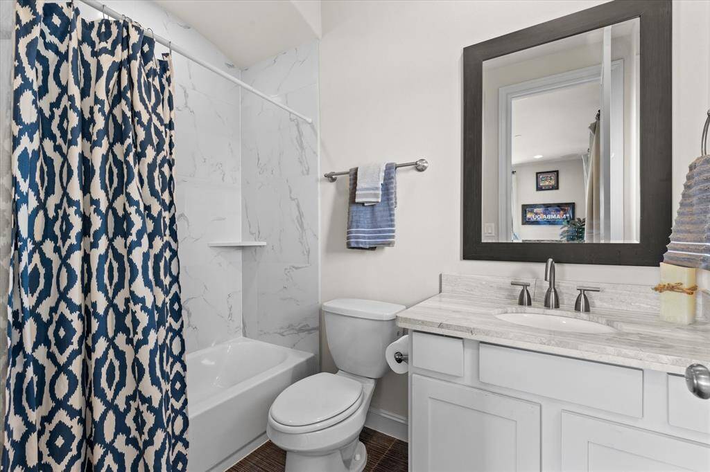 Private bathroom.