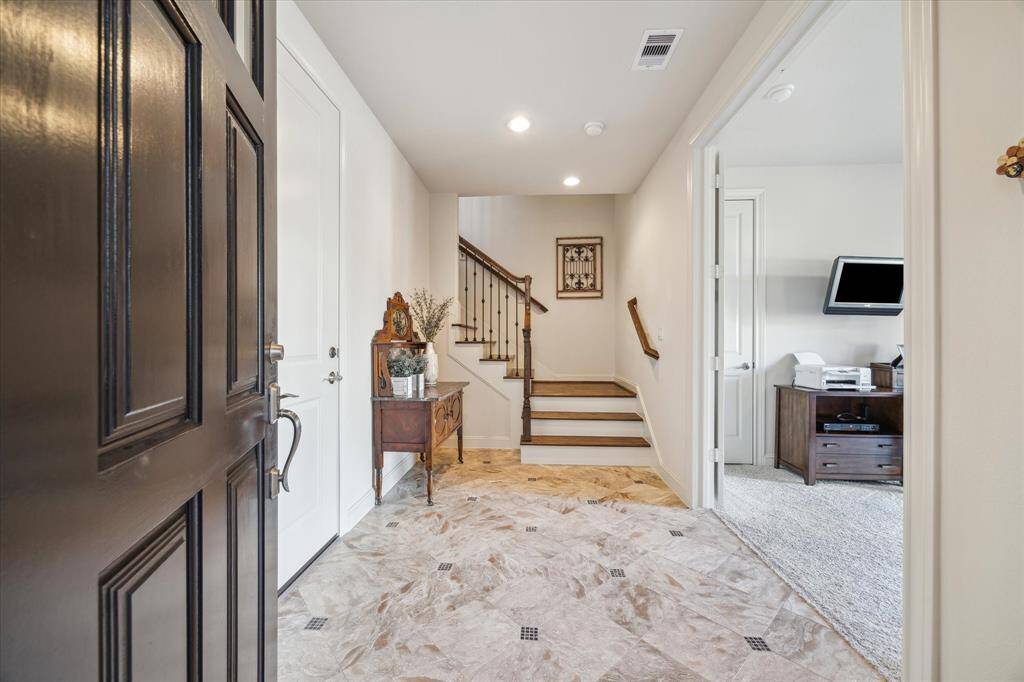 Upon entering the front door, you immediately step inside this beautiful entryway.