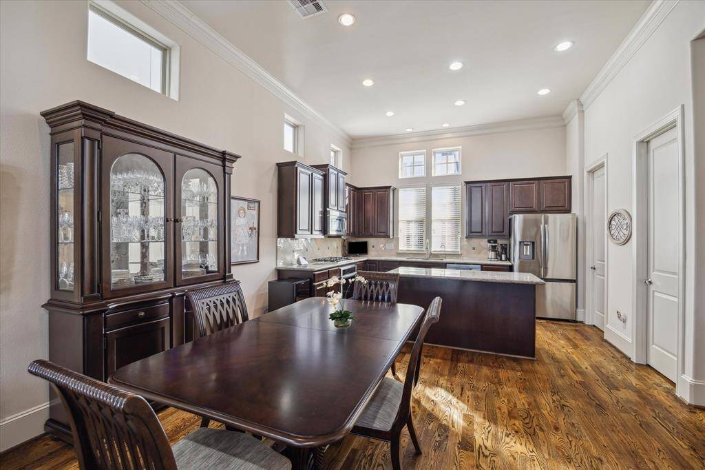 Beautiful dining room off the kitchen will allow for easy and seamless entertaining.