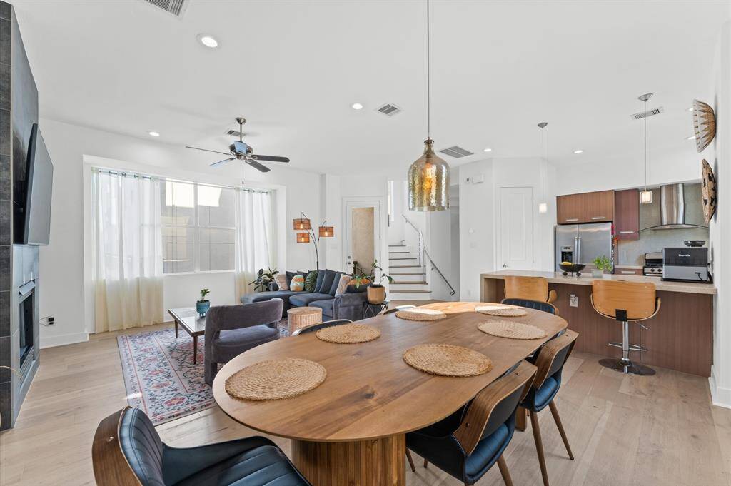 Welcome to 5715 Larkin St Unit C — a fully furnished, 3-bedroom, 3.5-bath townhome in the heart of Houston’s Heights area. This move-in-ready rental combines upscale design, modern comfort, and unbeatable location.