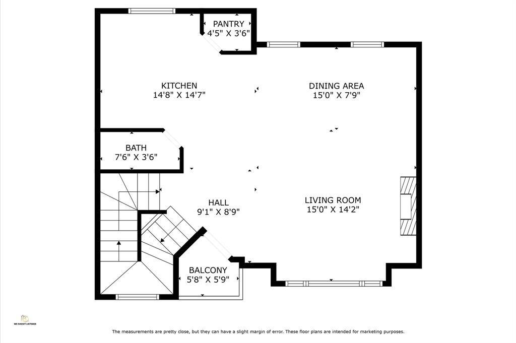 Second floor layout