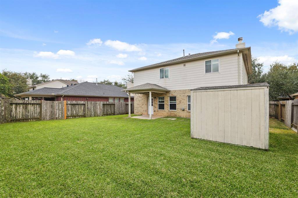 The backyard is perfect for any outdoor activities your heart desires.