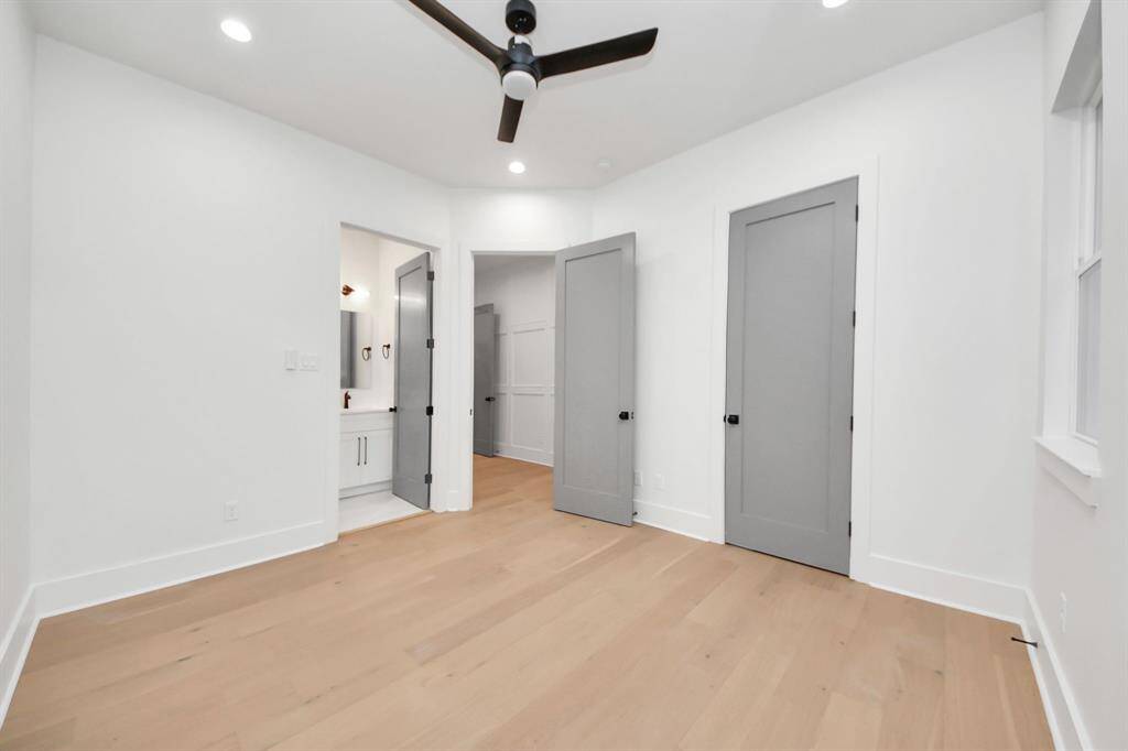 Each bedroom offers convenient access to a bathroom and includes a spacious walk-in closet, blending comfort and functionality. This rare and significant design upgrade brings both luxury and practicality to every room.