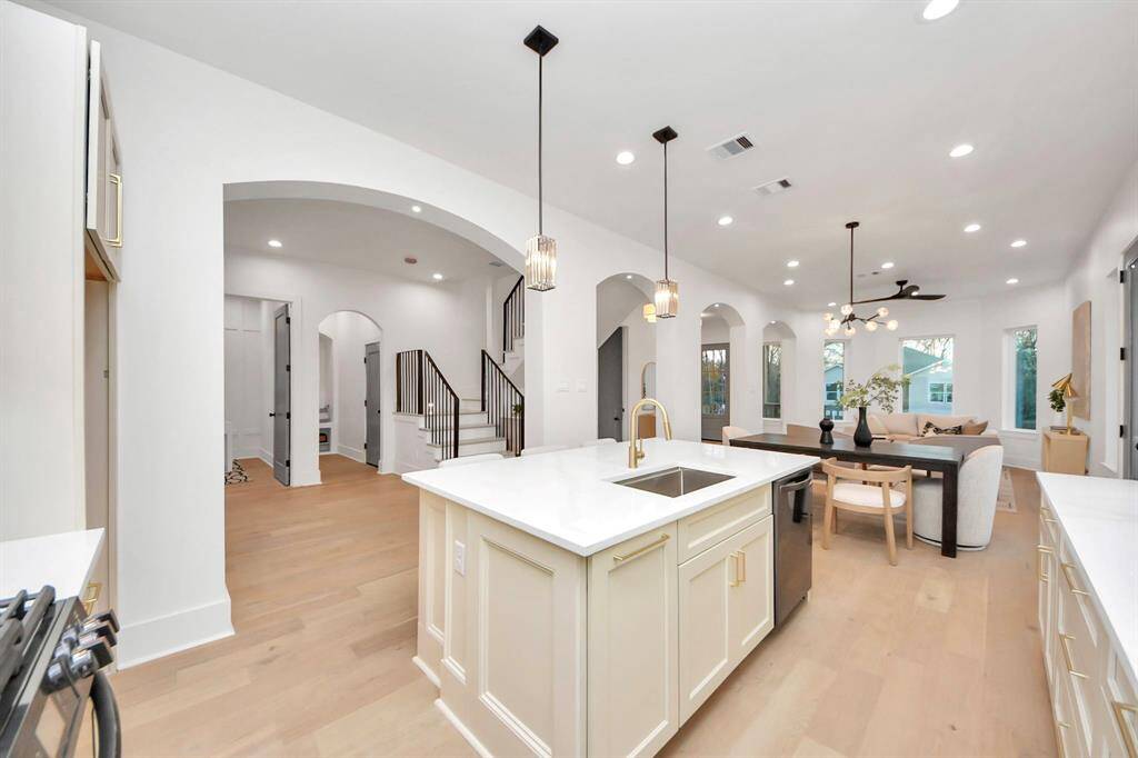Welcome home to an open, airy floor plan with a spacious first floor.