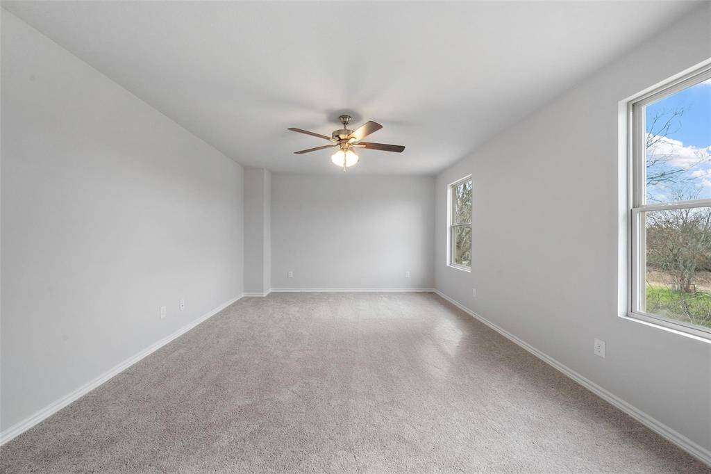 Versatile and spacious, the second bedroom is full of possibilities.