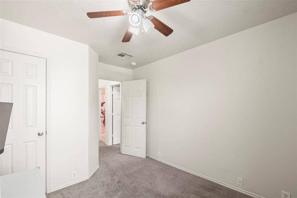 Hallway between bedrooms on the second floor