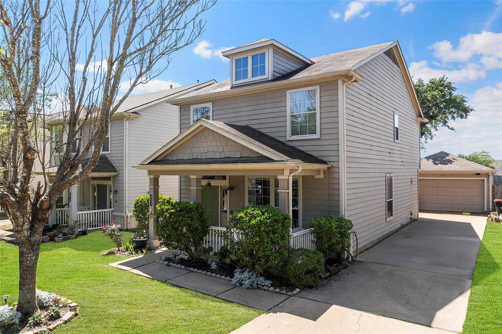 Extra big driveway and two car garage to complete the convenience of this house.