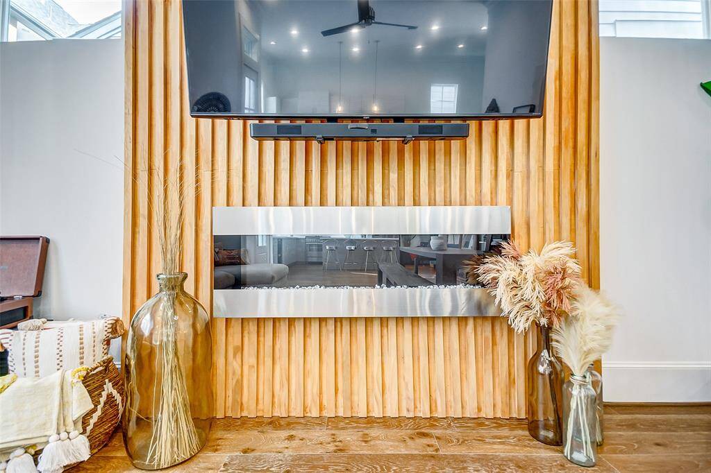 Custom Built Gas Fireplace