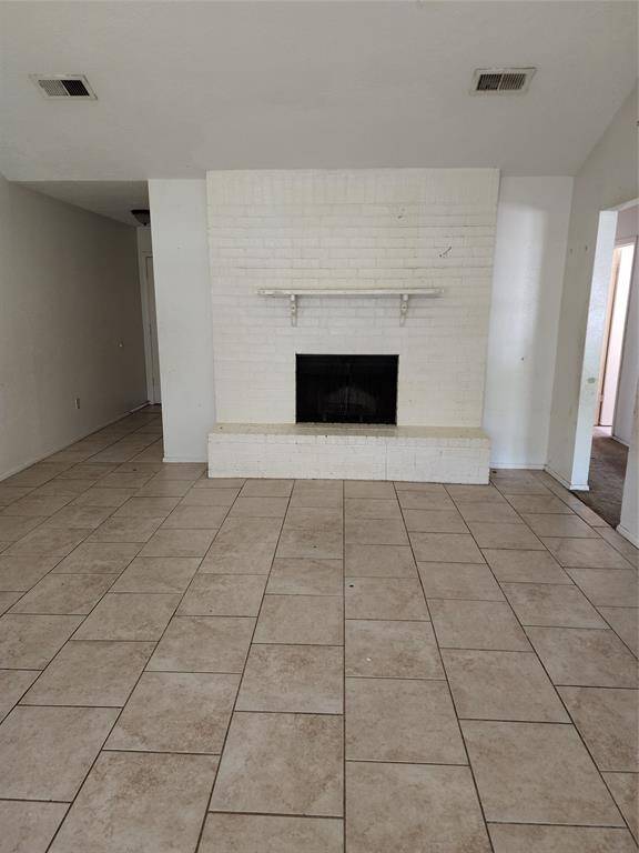 Fireplace at family room