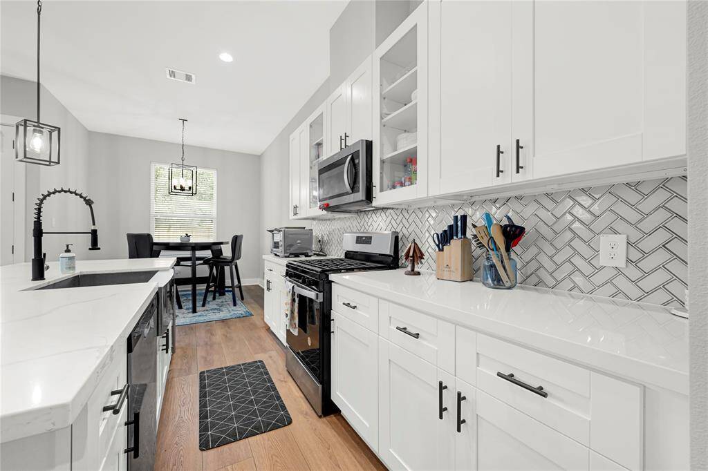 Soft close cabinets