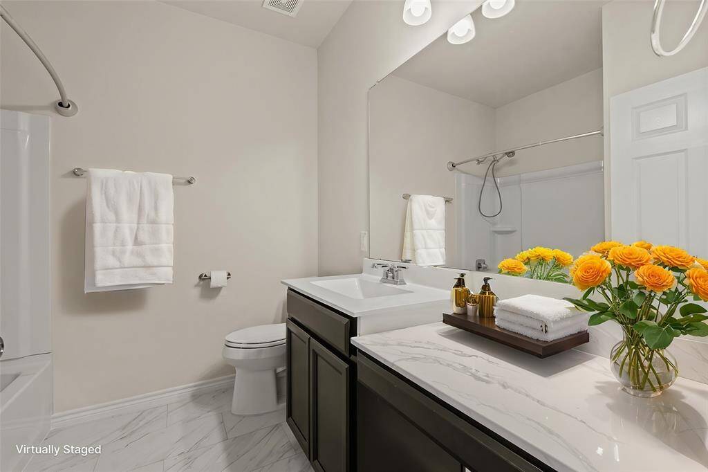 Secondary bath 1 vanity area