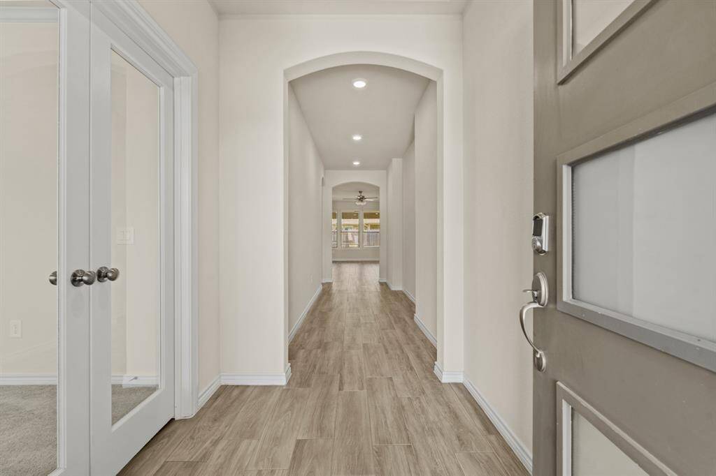 Light and Bright front entrance