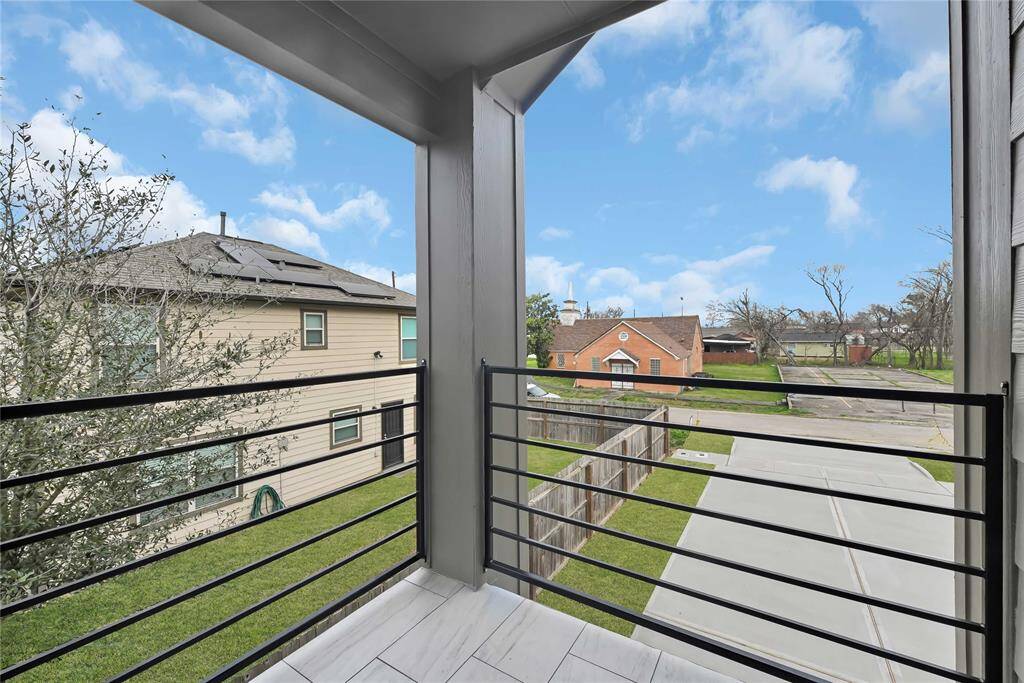 covered terrace in Unit A