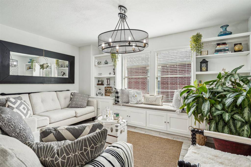 This room is decorated as a seating area, however, this is actually the formal dining room.
