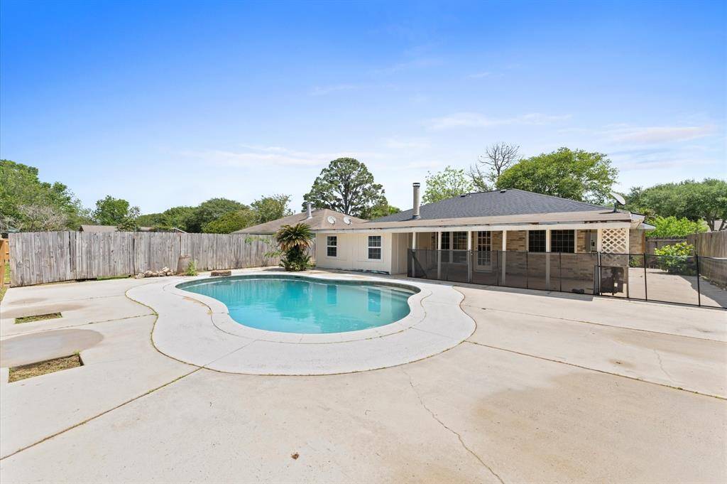 Pool from back right