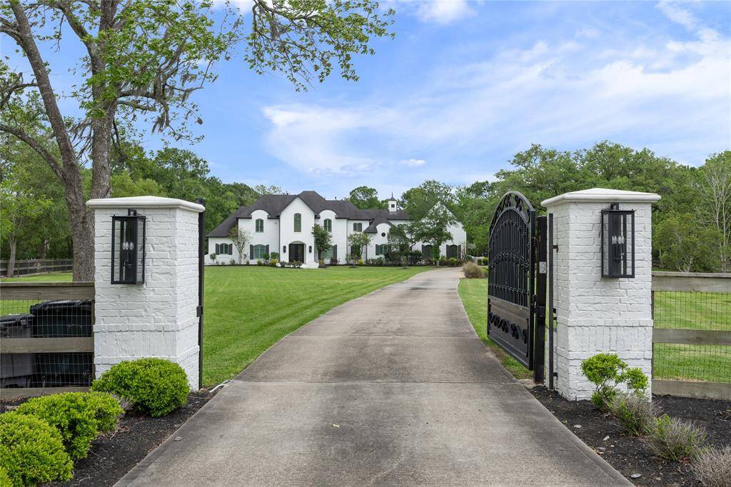 Luxury Living meets Livability through this private driveway gate!