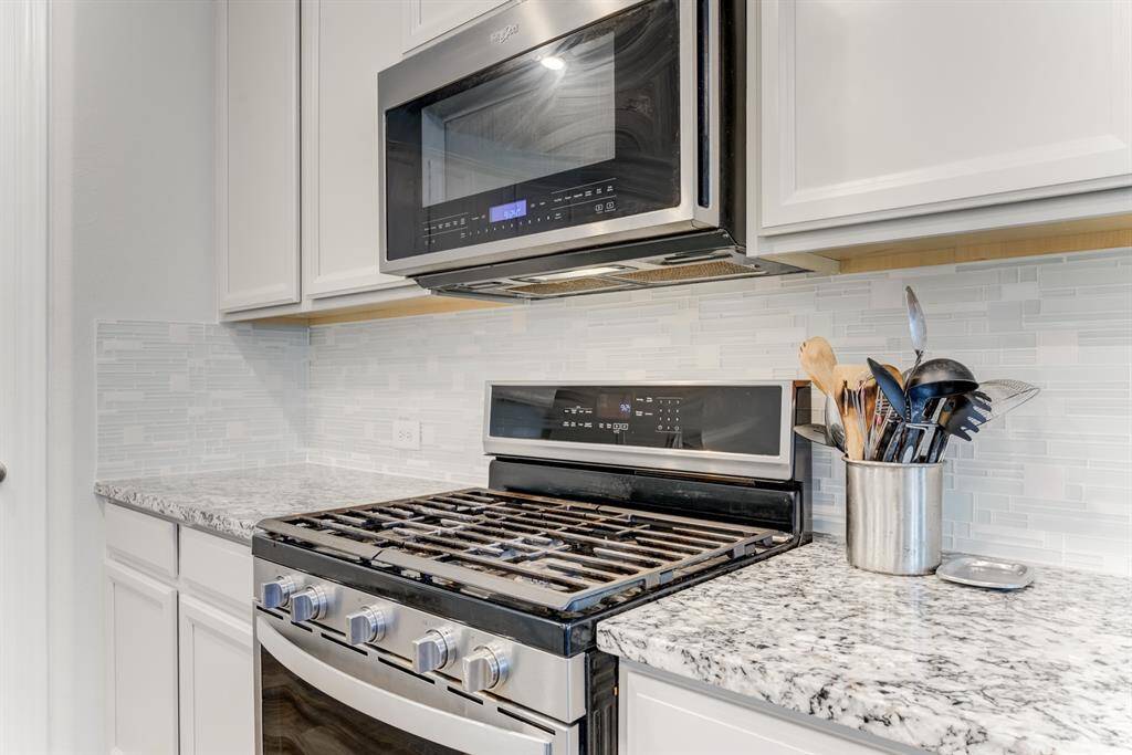Upgraded appliances.