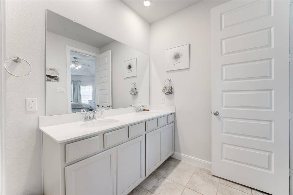 Primary bath sink area.