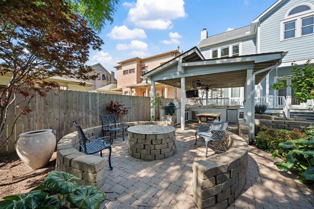 The firepit is the perfect spot to relax and enjoy cozy evenings outdoors.