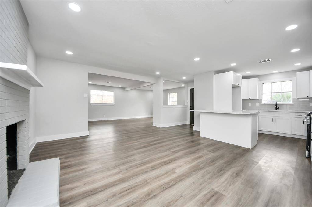 New LVP flooring throughout the home.