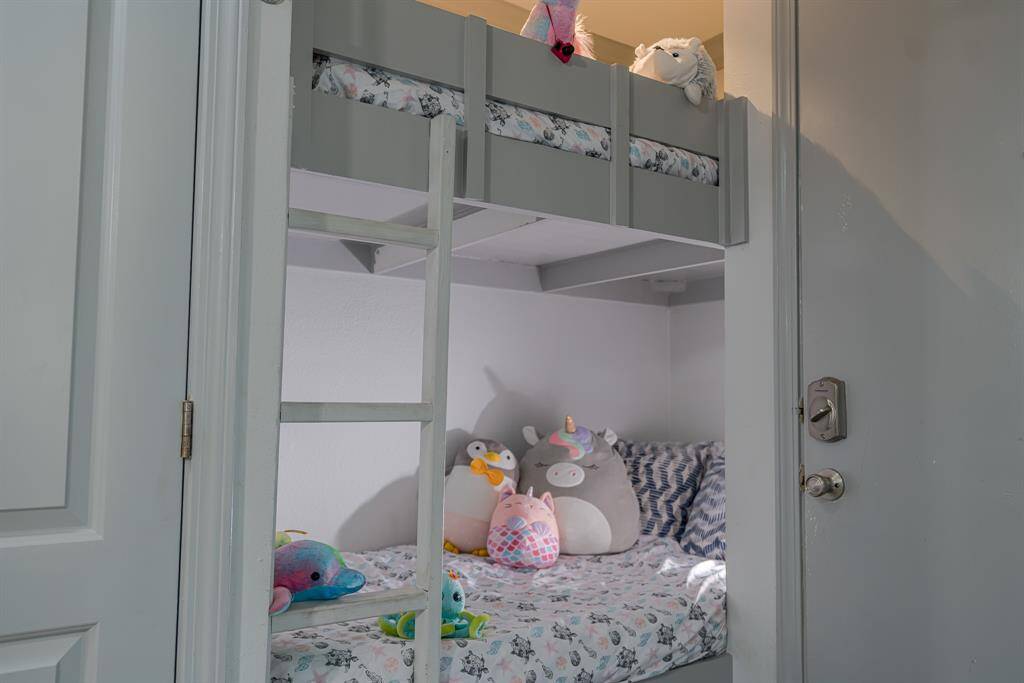 Cozy bunks with lighting