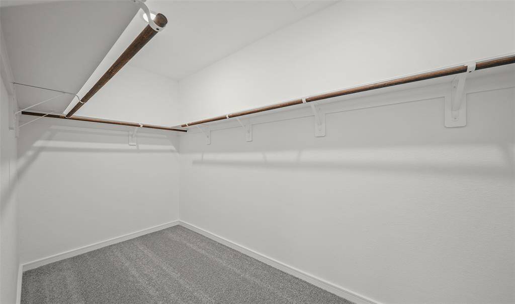 Huge primary walk-in closet
