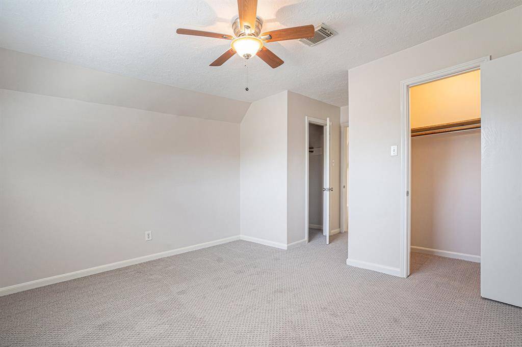 Upstairs Bedroom #3 with plenty of storage