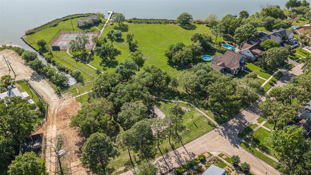 Neighborhood waterfront park around corner from this home