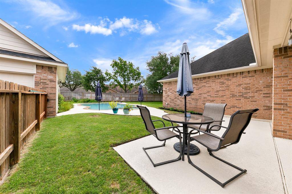 More patio space.