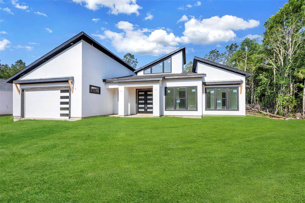 Attractive frontages with large windows.