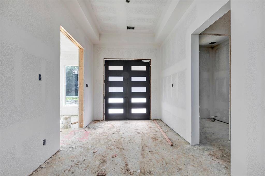 Elegant main entry hall.