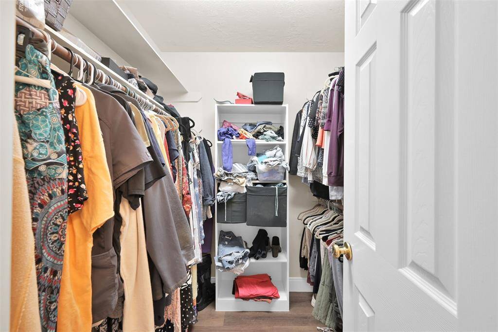 His and Hers separate closets