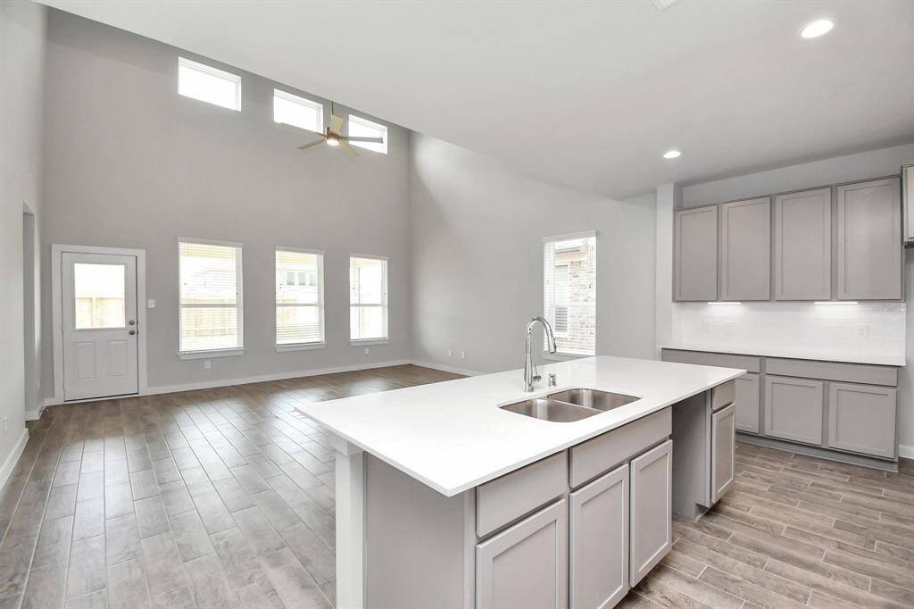 This generously spacious kitchen is a dream realized! Sample photo of completed home with similar floor plan. Actual colors and selections may vary.