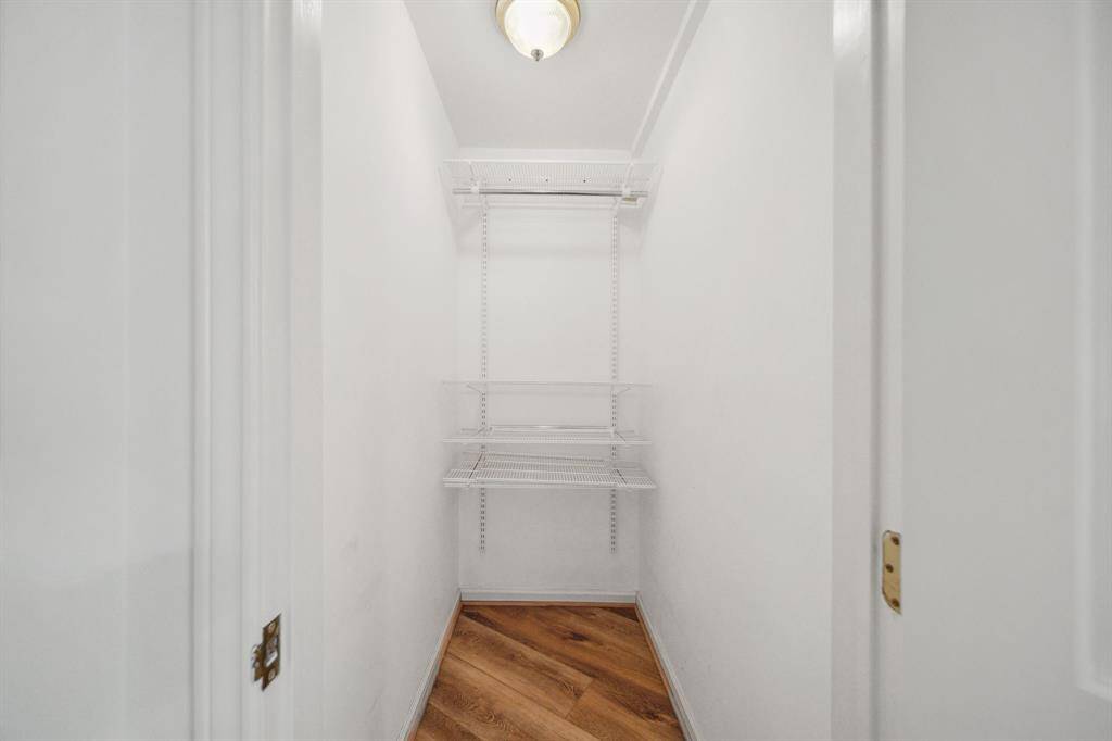 Large walk in closet in secondary Bedroom