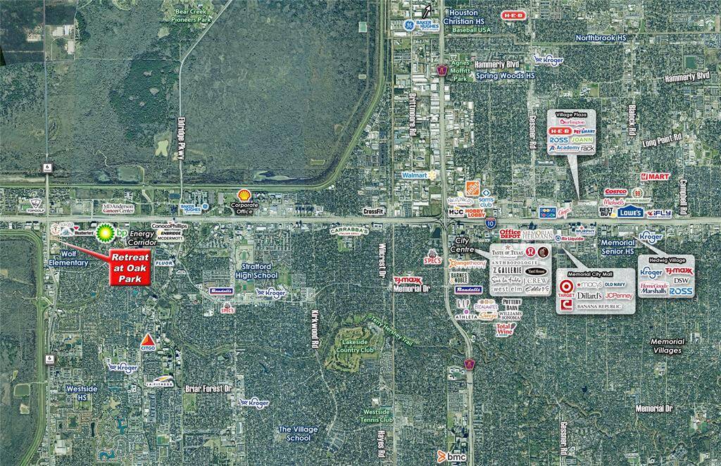 Conveniently located off of I-10 and Hwy 6 with easy access to the Energy Corridor. Bike or walk to Hershey Park Trails or work!