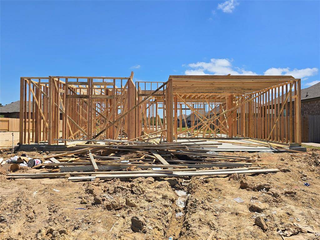 Home is just being framed - you can choose finishes until roof is on