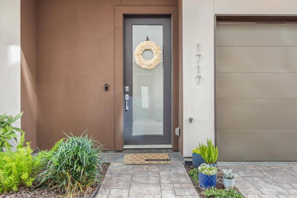 Welcoming walkway to home.