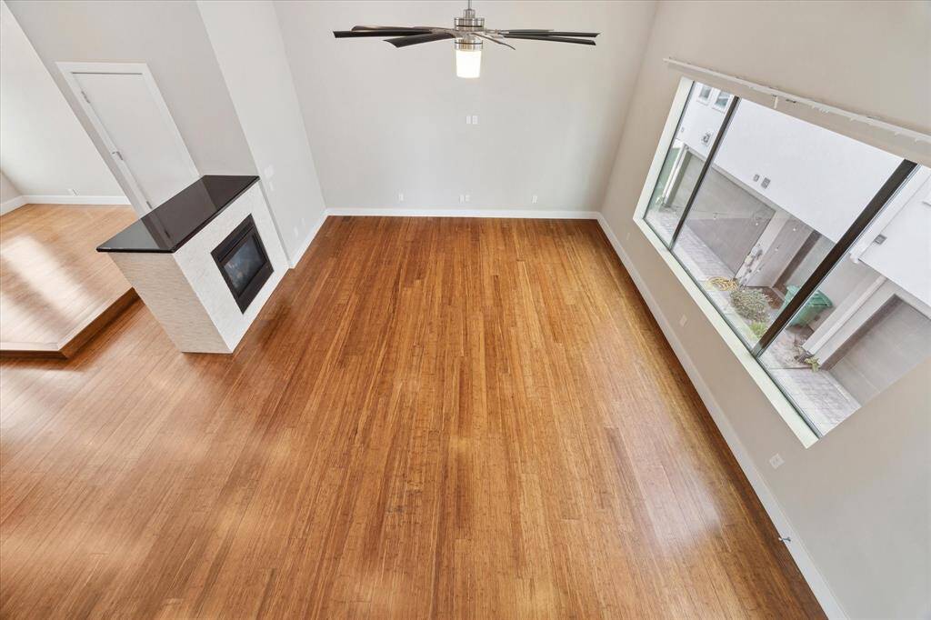View from staircase.