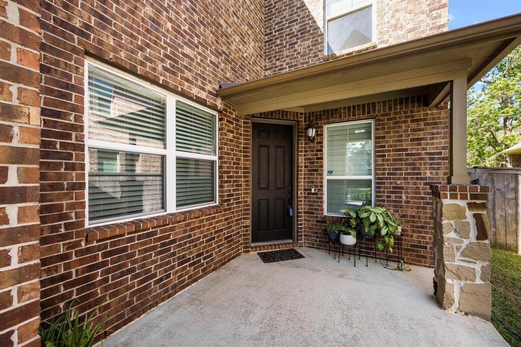 Welcoming front entry with spacious front porch