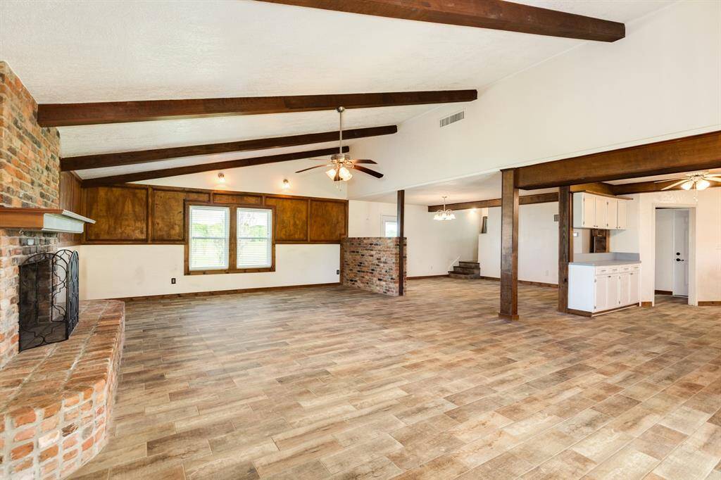 Living Area is Open to Kitchen and Dining Area! The perfect Great Room that everyone wants!