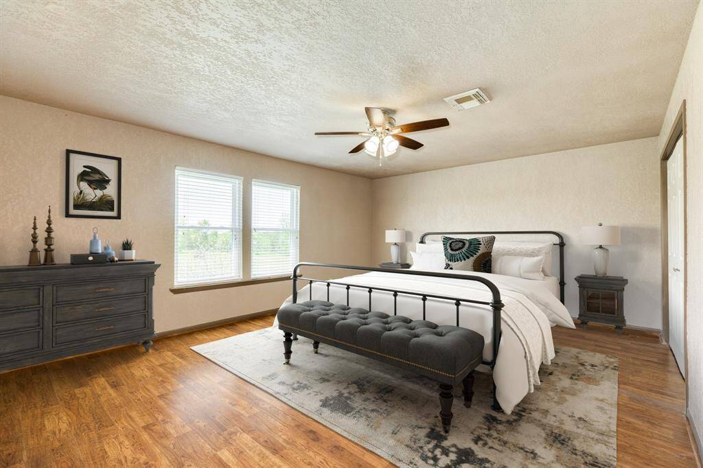 Primary Bedroom is Virtually Staged